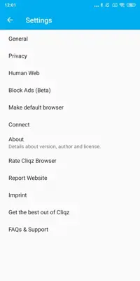 Cliqz Browser android App screenshot 5